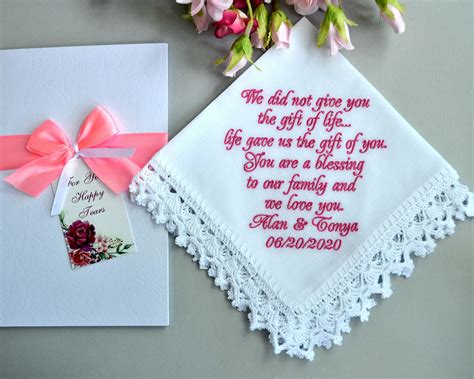 wedding gift from mother in law to daughter in law